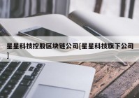 星星科技控股区块链公司[星星科技旗下公司]